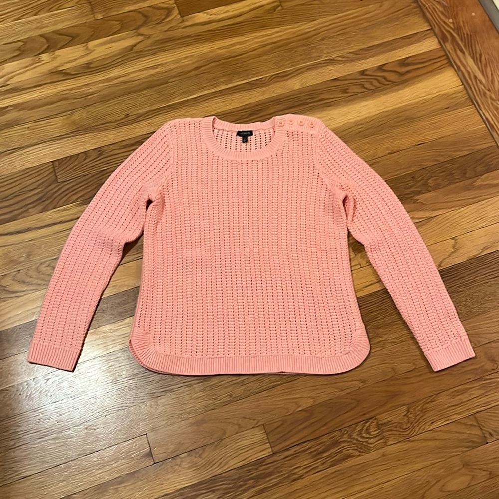 Talbots Coral Knit Sweater